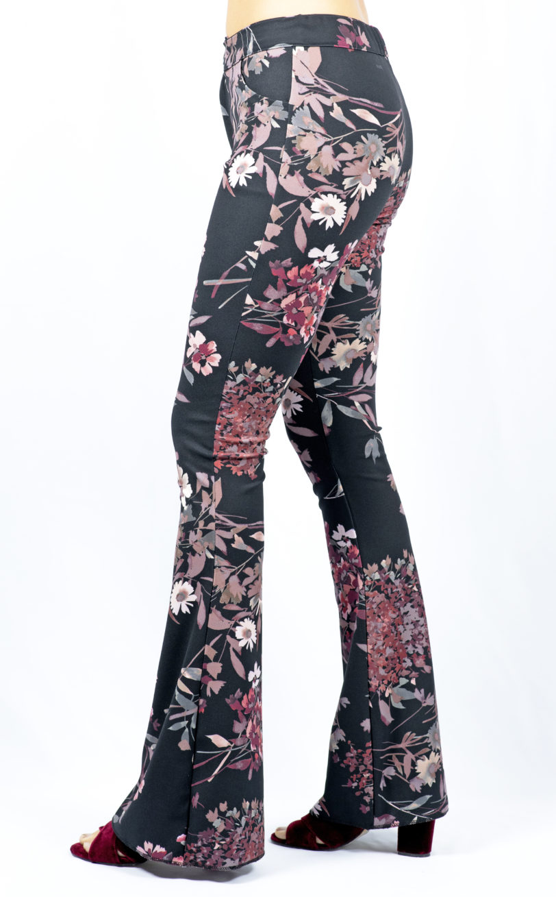 Pantalone fiori zampa - immagine 6