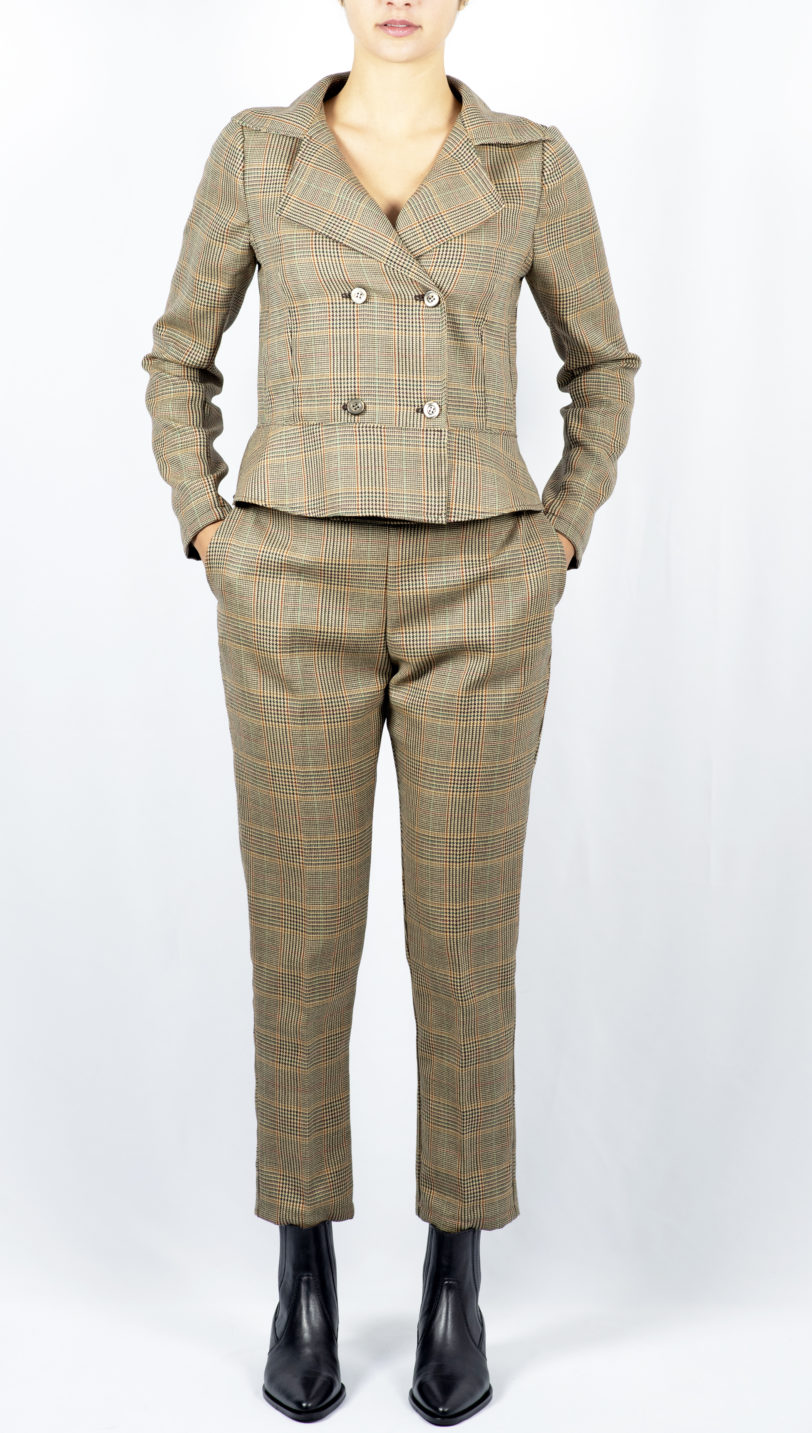 Giacca tartan multicolor - immagine 10