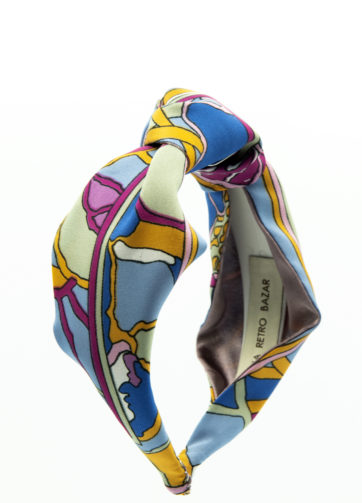 Turbante seta multicolor