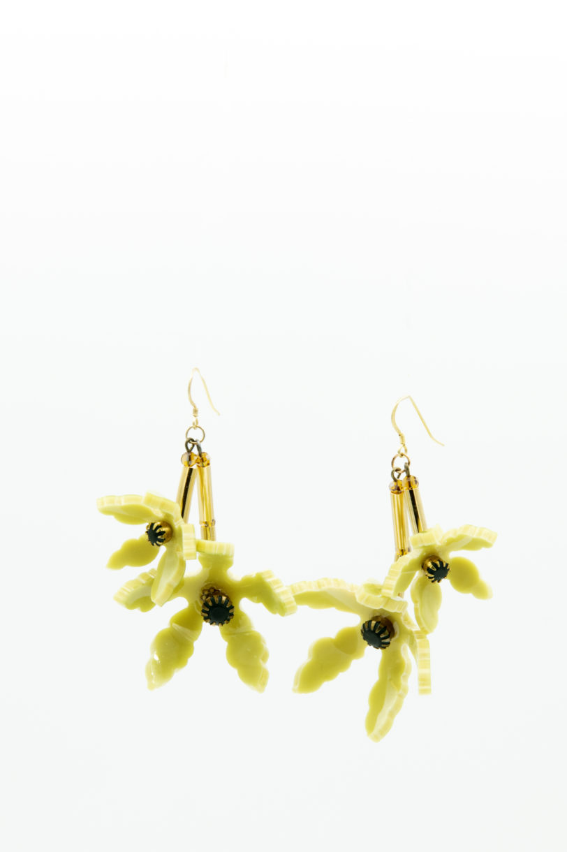 Orecchino bocciolo verde lime - immagine 6