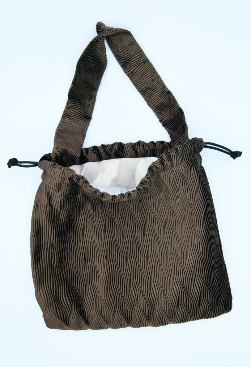 Borsa a Sacchetto in seta - immagine 3